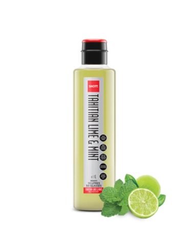 Shott Beverages Syrup Tahitian Lime & Mint 1Ltr 1