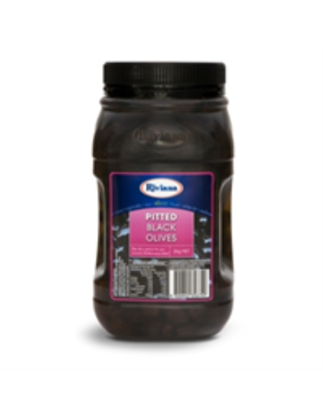 Riviana Olijven Zwart Ontpit 2Kg x 1