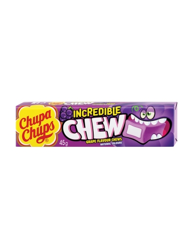 Chupa Chups 令人难以置信的咀嚼葡萄 45 克 x 20