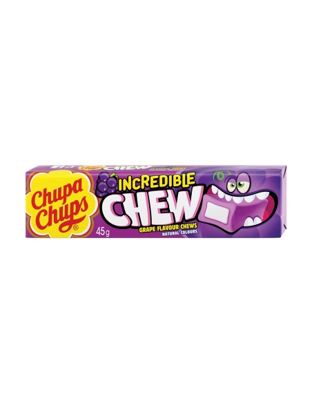 Chupa Chups Unglaubliche Kautraube, 45 g x 20
