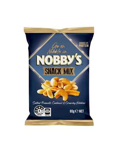 Mix di snack di Nobby 80 g x 12
