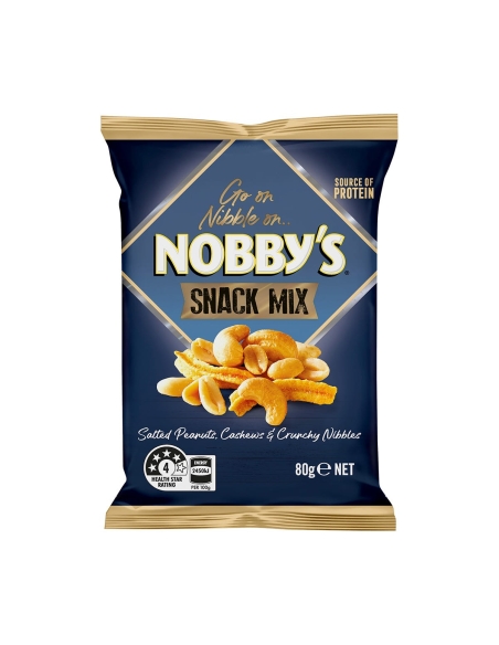 Snack de Nobby Mix 80g x 12