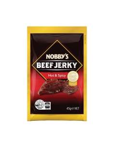 Nobby's Beef Jerky scharf und würzig 45g x 10