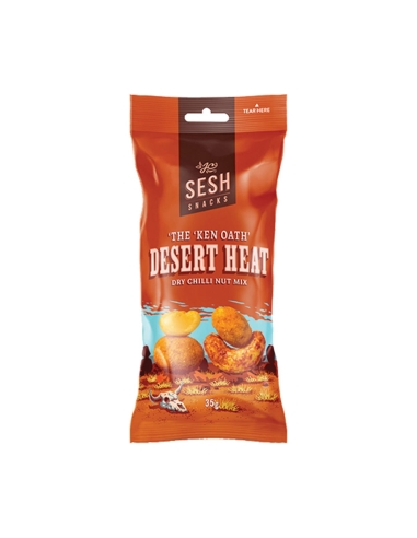 Sesh Snacks Desert Heat Dry Chilli Nut Mix 35g x 21