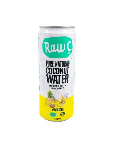 Raw C Coconut Water Infused With Pineapple 325ml x 12