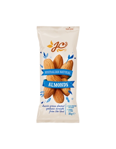Jc's Almonds Natural 35g x 21