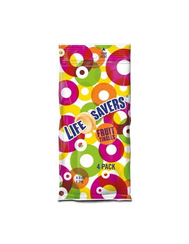 Lifesavers Fruit Tingles 4 Pack 34g x 12