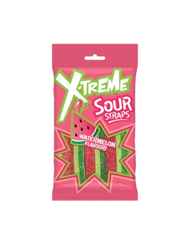 xtreme Watermelon Sour Strap 160g x 12