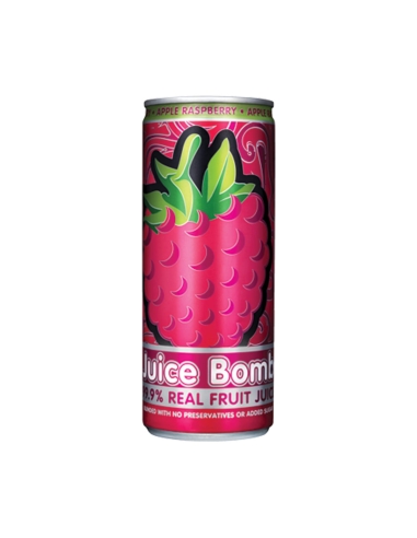 Juice Bomb Lampone 250ml x 24