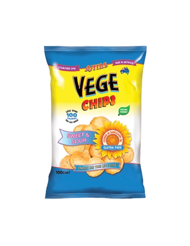 Ajita Vege Chips Dolce e Sour 50g x 12
