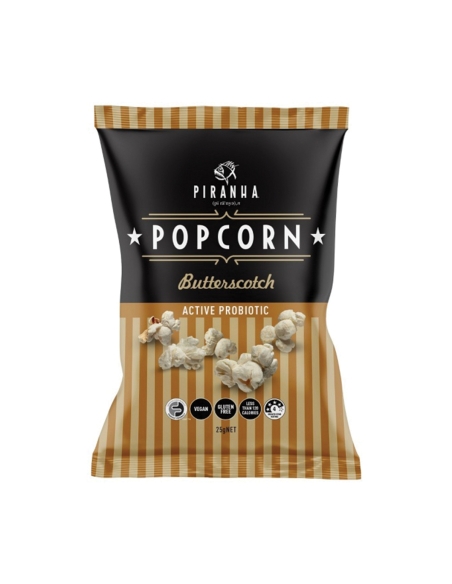 Piranha Popcorn Butterscotch 25 g x 24