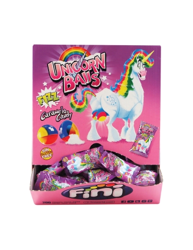 Fini Unicorn Balls Fizzy Candy Pack x 200