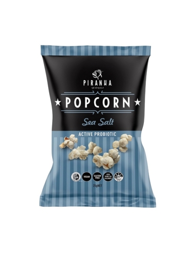 Piranha Popcorn Sea Salt 25g x 24