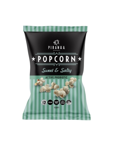 Piranha Popcorn Sweet & Salty 25g x 24