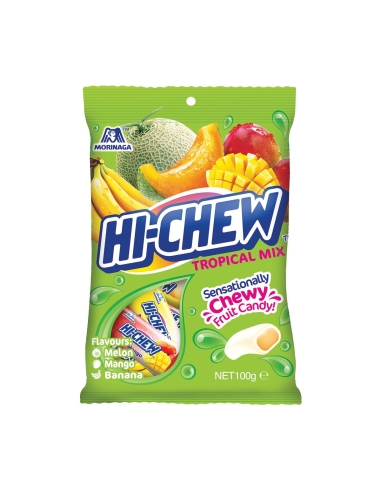 Hi Chew Bag Tropical 100g x 6