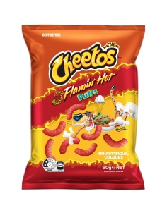 Cheetos Sbuffs flamin hot 80g x 15
