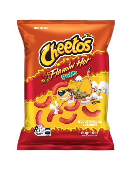 Cheetos Sbuffs flamin hot 80g x 15