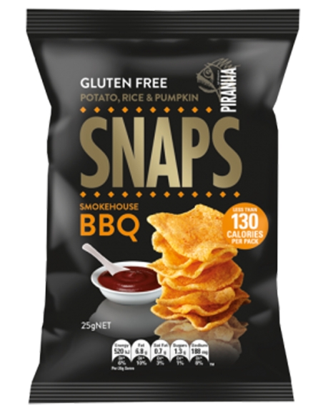 Piranha Snap 吸烟房BBQ 25G x 24