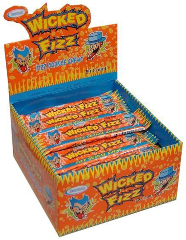 Sweetmans Wicked Fizz Orange 12g x 72