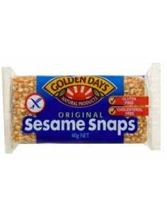 Golden Days Sesame Snaps 40g x 24