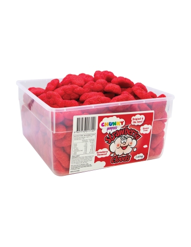 Chunky Erdbeerwolken-Packung 300 Stück 1,65 kg x 1