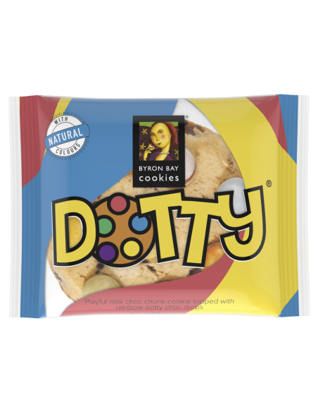 Byron Bay Dotty Koekjes 60g x 12
