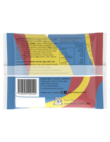 Byron Bay Dotty Cookies 60g x 12