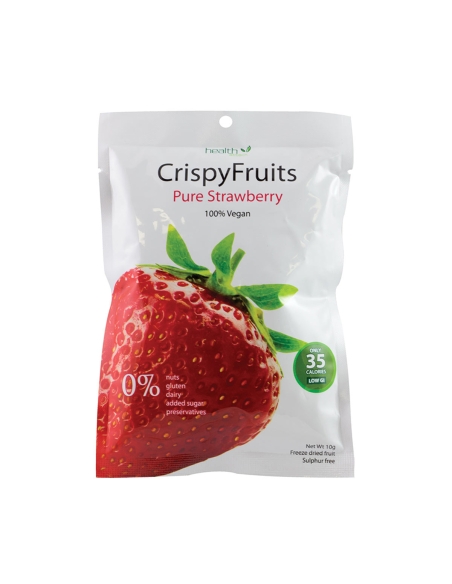 Fragola di frutta croccante 10g x 12