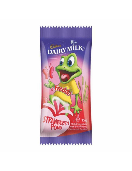 Cadbury 牛奶果冻蛙 草莓味 15g x 72