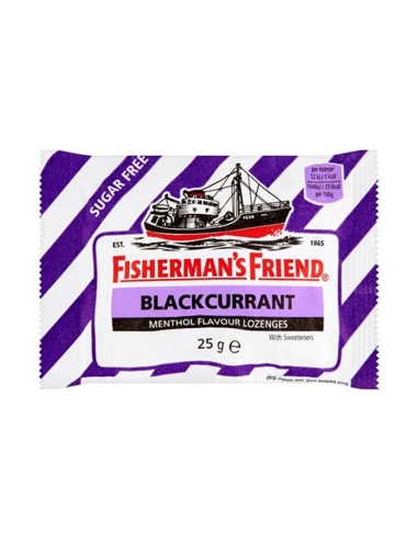 Fisherman's Friend Schwarze Johannisbeere 25g x 12