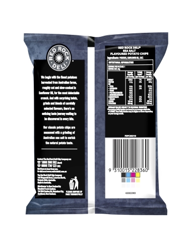 Plana de roca vermella salada 28G x 21