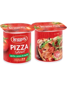 Leggos Confezione da 2 vaschette per salsa per pizza, 140...