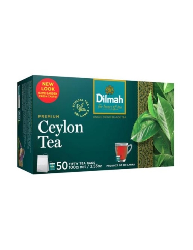 Dilmah Sacs à thé Premium 50 Pack x 1