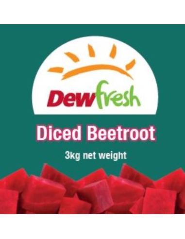 Dewfresh 甜菜根切丁 3Kg x 1