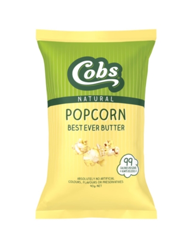 Cobs Popcorn Best Ever Butter 90g x 12