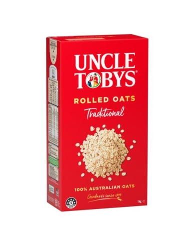 Uncle Toby Traditional Oats Breakfast Cereal 1kg x 1