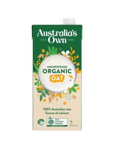 Aus Own Organic Organic Oat Milk 1l x 1