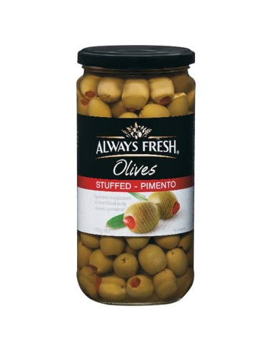 Always Fresh Gefüllte spanische Oliven 700g x 1