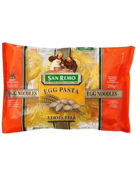 San Remo Nouilles Vermicelles aux Oeufs 250g x 1