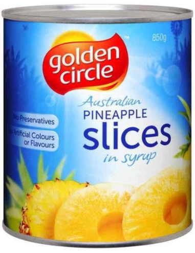 Golden Circle Sliced Pineapple 850gm x 1