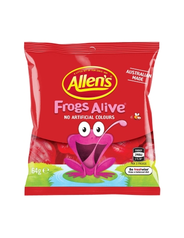 Allens Frogs Alive 64g x 12