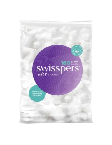 Swisspers Cotton Balls 160 Pack x 12