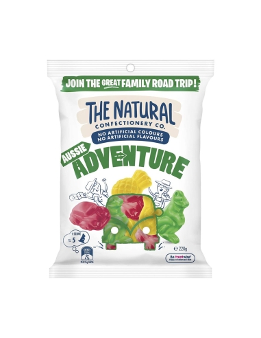 Natural Confectionery Co Aussie Adventure 220g x 18