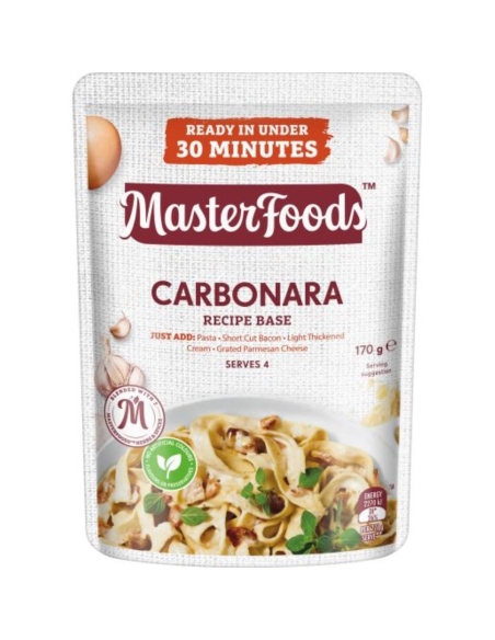 Masterfoods Ricetta Base Carbonara 170g x 8