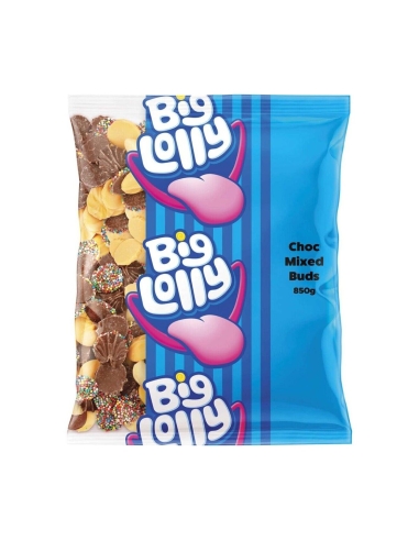 Big Lolly Choc Mixed Buds 850g x 1