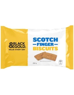 Black & Gold Scotch Finger Biscuits 250g x 1