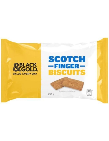 Black & Gold Scotch Finger Biscuits 250g x 1