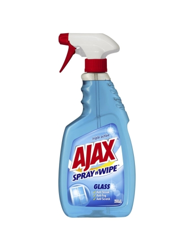 Ajax Spray N Wipe Glass Trigger 500ml x 1