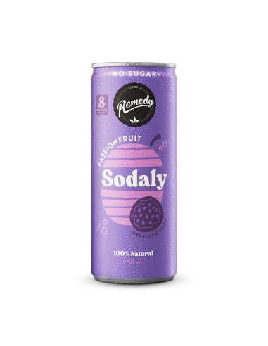 Remedy Sodaly Passionfruit 250ml x 12