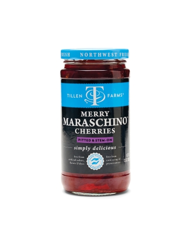 Tillen Farms Merry Maraschino Cherries 383g x 1